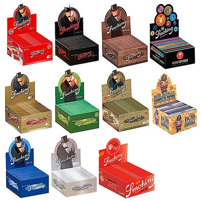 Smoking 50 x 33  King Size Papers K.S. Blättchen Zigarettenpapier Longpapers