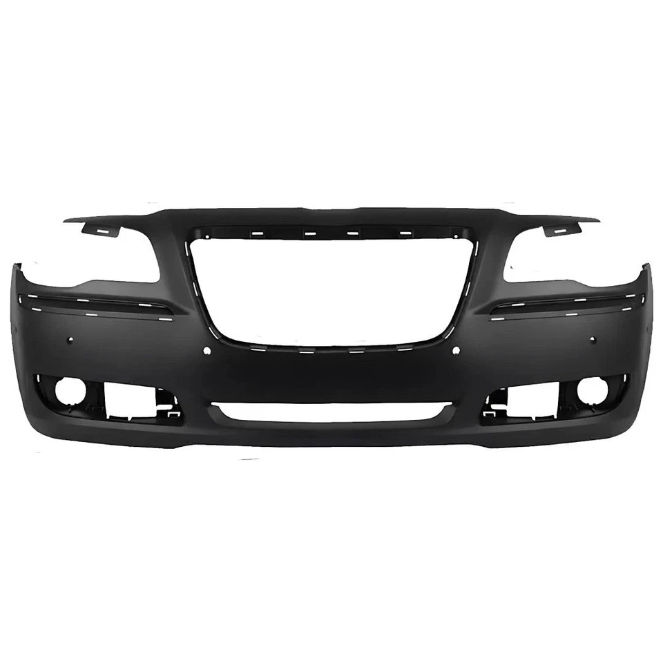 Front Bumper Cover Paintable & Fog Light Assembly For 2011-2014 Chrysler 300 Foto 3 de 4