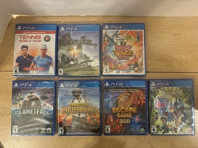 Assortment Of PlayStation Video Games / Lot Of 7 Games / New & Sealed / *Read*