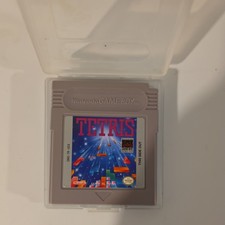Tetris game cartridge for original Game Boy+ Nintendo case, excellent condition!