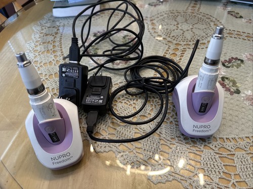 (2) Nupro Freedom RDH Cordless Prophy System (Untested)