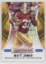 2016 Panini Rookies & Stars True Blue 34/49 Matt Jones #123 z7h