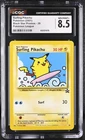 CGC 8.5 Surfing Pikachu 2001 Black Star Promos 28 Pokémon League Pokemon Card