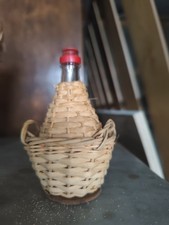 Mini damigiana vero impagliata vintage