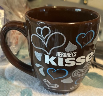SLIGHTLY USED RARE Dig Collectible HERSHEY'S KISSES COFFEE MUG