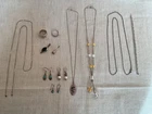 Vintage-Modern Sterling Silver Jewelry Lot Rings Pendants Chains Earrings 64gm +