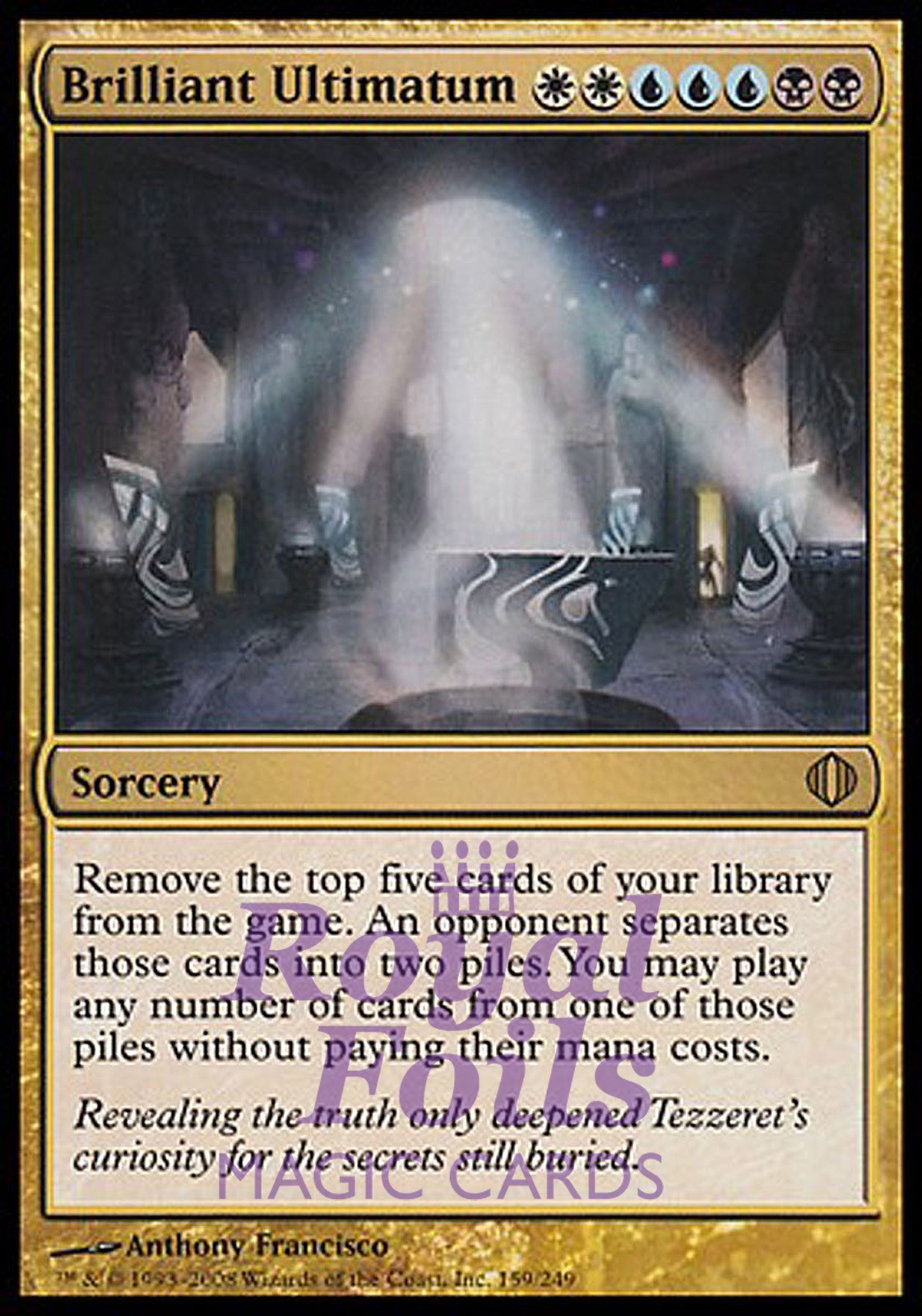 Brilliant Ultimatum 1x FOIL ALA MTG Shards of Alara Rare MINT white blue black