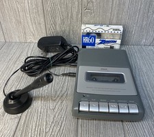 RCA RP3504A Portable Cassette Tape Recorder Player Tested Works Microphone