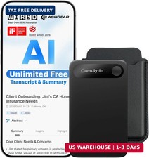 Comulytic Note Pro AI Voice Recorder, AI Taking Device and Meeting Recorder Un
