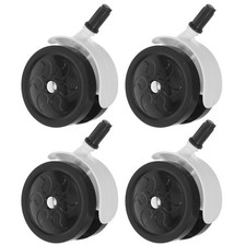 4 PCS Walker Accessories Replacement Wheels Baby Stroller Front Trolley