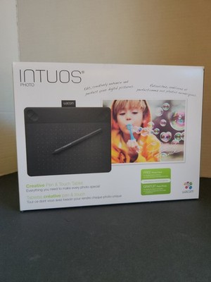 Wacom Intuos CTH-490 Digital Drawing Tablet with Pen- New Open Box