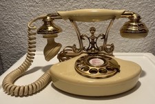 VTG CUTIE ROTARY TELEPHONE 16104 by GTE Automatic Electric JAPAN 6  W x 4.75  T