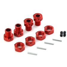 17mm Wheel Hex 5mm Extended and Nut Aluminum Alloy for ARRMA Kraton 6S Outcast