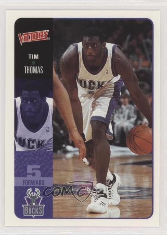 2000-01 Upper Deck Victory Tim Thomas #119 0t2