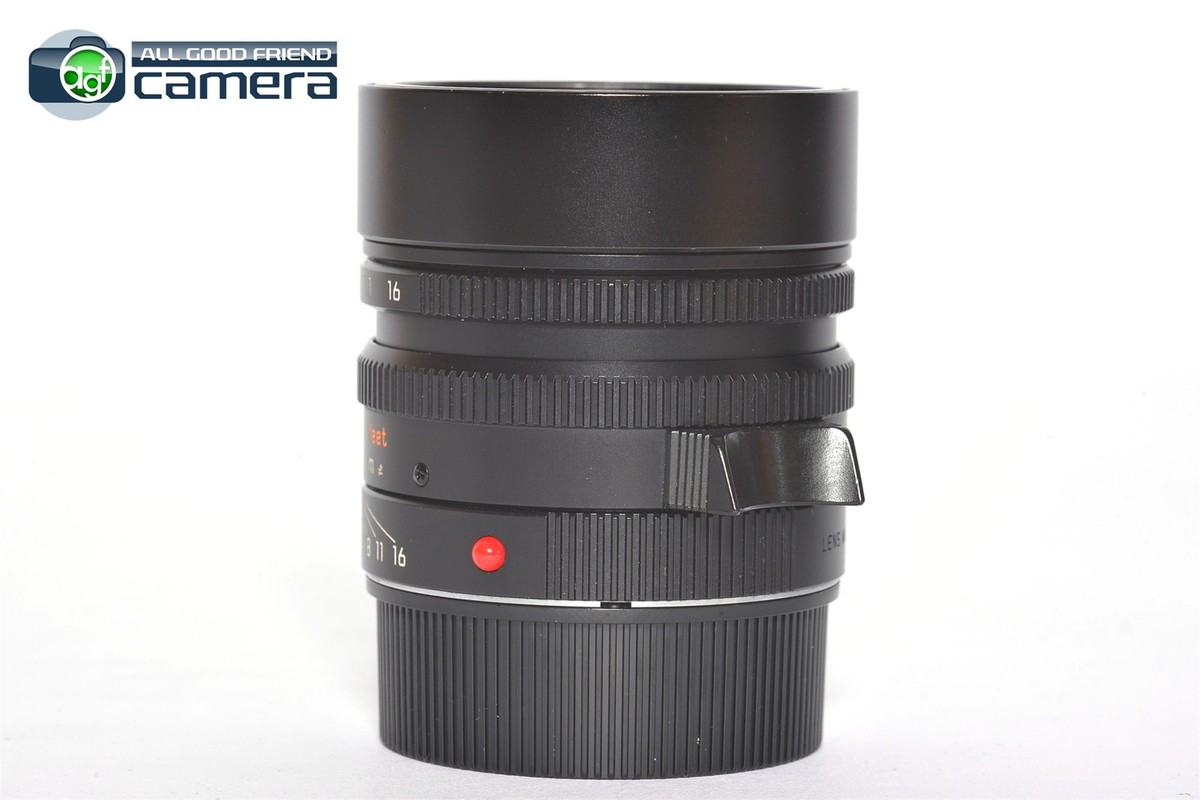 Leica Summilux-M 50mm F/1.4 ASPH. Lens Black Anodized 11891 | eBay