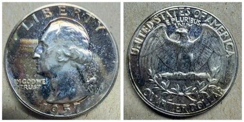 1957-P Washington Quarter PROOF