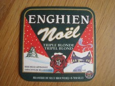 Sous-bock viltje ENGHIEN Noël Silly recto