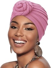 African Women Turban Caps Pre-Tied Twisted Turbans
