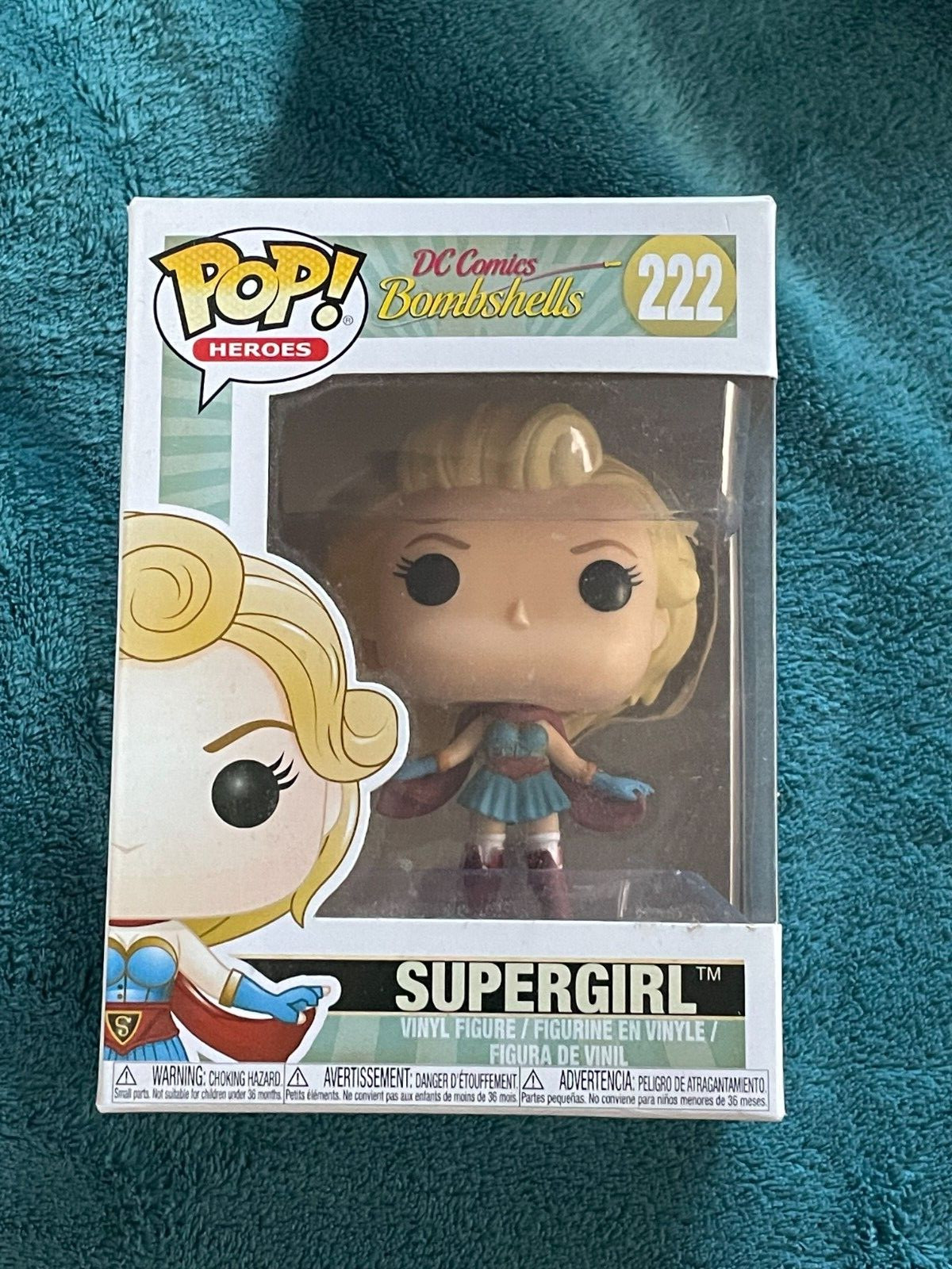 Funko Pop! Figura De Supergirl De Dc Comics Bombshells