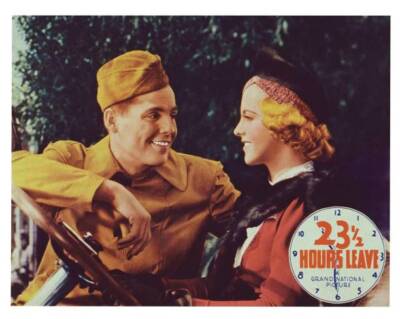 Hours Leave lobby card James Ellison Terry Walker 1937 OLD PHOTO