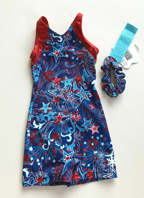 NEW Gymnastics Biketard by Snowflake Designs Size Child XS 