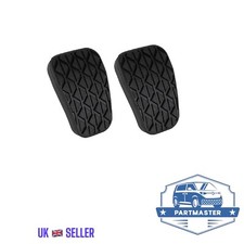 2X CLUTCH BRAKE PEDAL PAD COVERS FOR FORD B MAX ECOSPORT FIESTA VII 8V512457AA