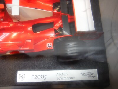 Hot Wheels 1/18 Ferrari F2005 Michael Schumacher #1 Diecast | eBay
