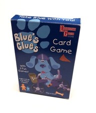 Blue s Clues Learning Card Game Nickelodeon Vintage