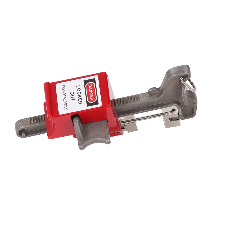 Ball Valve Lockout Device With And Cable Ties Faucet Handle Security