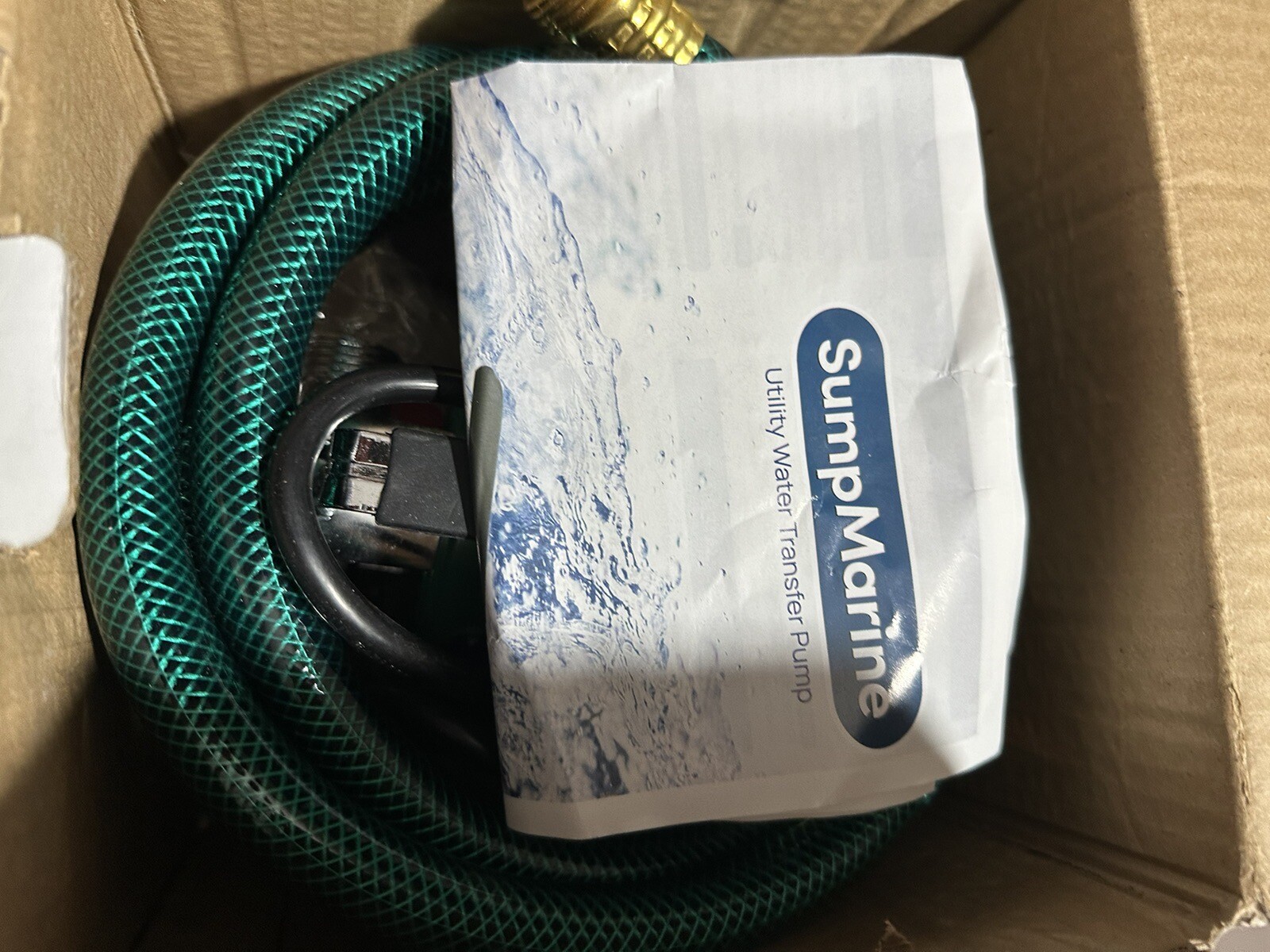 SumpMarine Water Transfer Utility Pump 115V 330 Gallon Portable