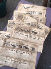 Lot De Journaux Anciens Français 1937 GRINGOIRE