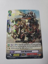 Bushiroad Cardfight!! Vanguard Tank Mammoth G-TCB01/032EN R - RARE Tachikaze