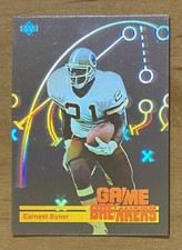 Earnest Byner 1991 Upper Deck Game Breaker Holo Insert #GB4 Washington NM+