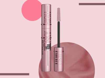 Maybelline Sky High Lash Sensational Colossal Falsies wasserfeste schwarze Wimperntusche