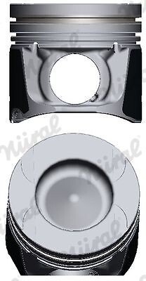 Piston Renault Megane 2.0dCi 12- forgé haute résistance mécanique