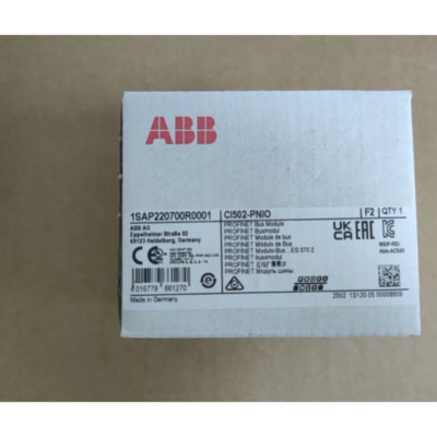 1SAP220700R000 ABB CI502-PNIO PLC Module Spot Goods Fast Shipping