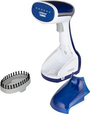 Image of Handheld Garment Steamer - Tower T22014BLU Ceraglide 1000w in Blue and White