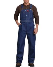 with tags Dickies Blue Jean Overalls Style 8329 Denim Double Tool Pocket G2U