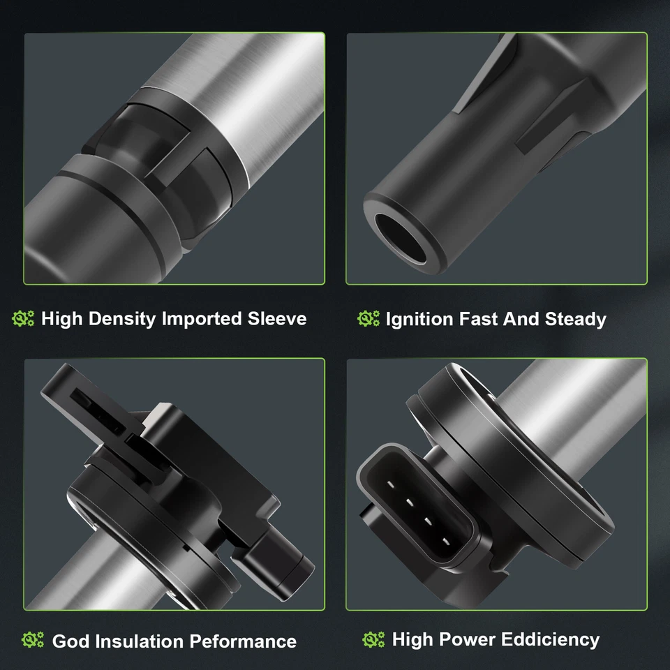 8 For 2004-2009 Jaguar XJR 4.2L V8 Ignition Coil & Spark Plug - Image 4 of 4