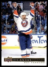 Ray Ferraro NHL CARD 2020-21 SP Signature Edition Legends UD Canvas #C-62