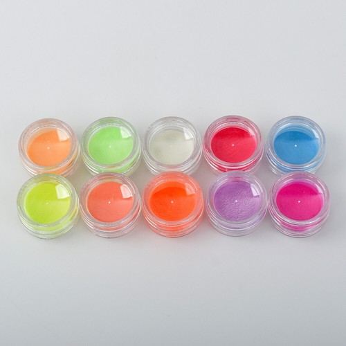 10PCS Luminous Powder Resin Pigment Dye Resin Epoxy DIY Making Jewelry Powder US - Picture 3 of 10