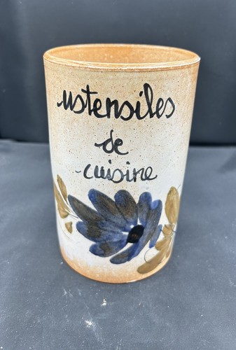 Ustensiles De Cuisine Terracotta Cooking Utensil Crock 6.5" France