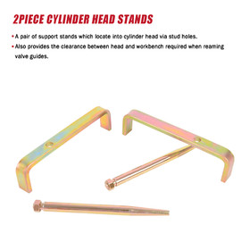 2 Pc Multi Head Designed Vehicle Engine Cylinder Holder Set Head Repair Stands 