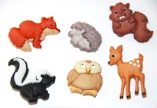Forest Babies / Dress It Up Jesse James  / Shank Back / Skunk ~ Owl ~ Fox ~ Deer