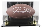 Steelers Hines Ward Signed Wilson Super Grip Football W/ Case BAS Witnessed