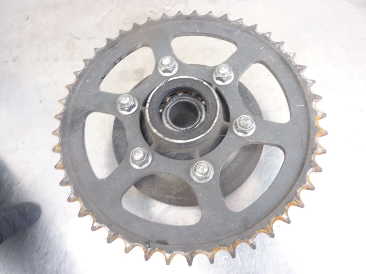 【メル11883②】 Rear sprocket & carrier Kawasaki ZX1200B 1200 B zx 02 03 04