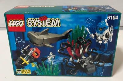 ウニョク サノク セット LEGO AQUAZONE: 6104 Aquacessories FACTORY SEALED Economy Free
