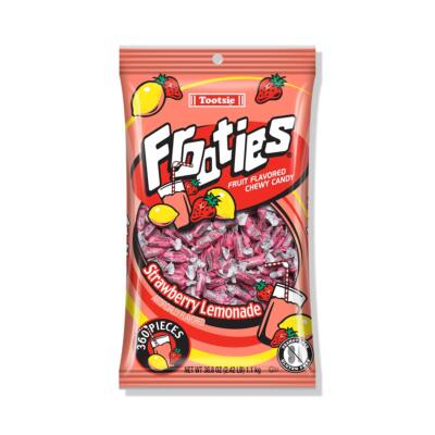 360 Count Pink Strawberry Lemonade Frooties Candy Tootsie Rolls for Parties