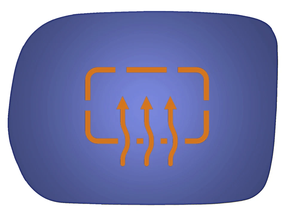 Nuevo espejo retrovisor eléctrico plano izquierdo de repuesto para 02-06 Acura MDX SIN PLACA DE RESPALDO Foto 3 de 4