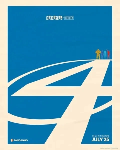 The Fantastic Four: First Steps Premium Matte Poster
